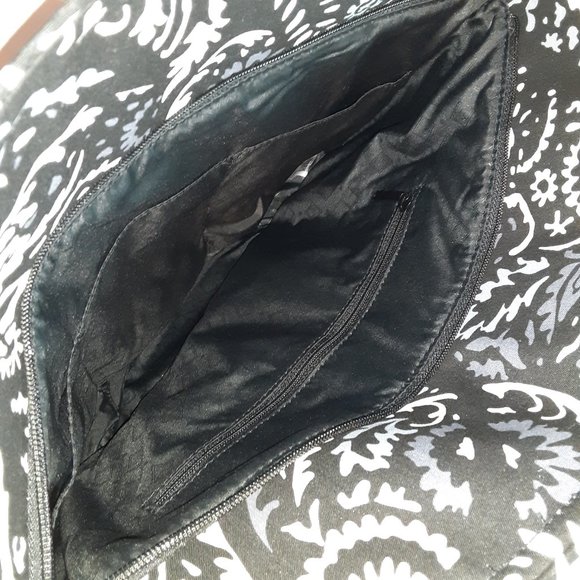 NWT Vera Bradley Glenna in Paisley Noir - Picture 3 of 5
